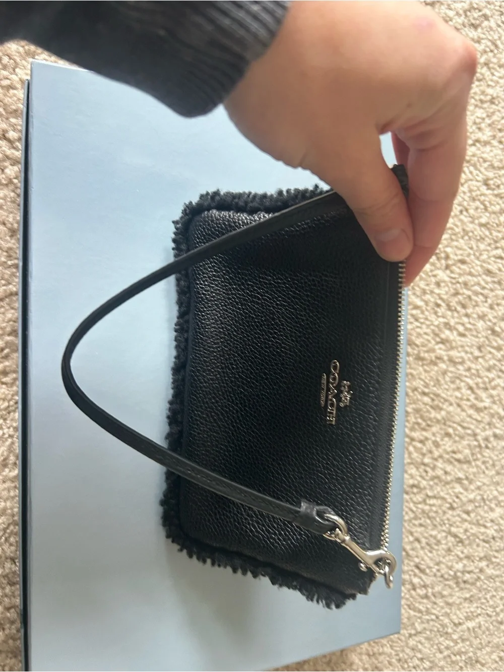 Coach compact wristlet